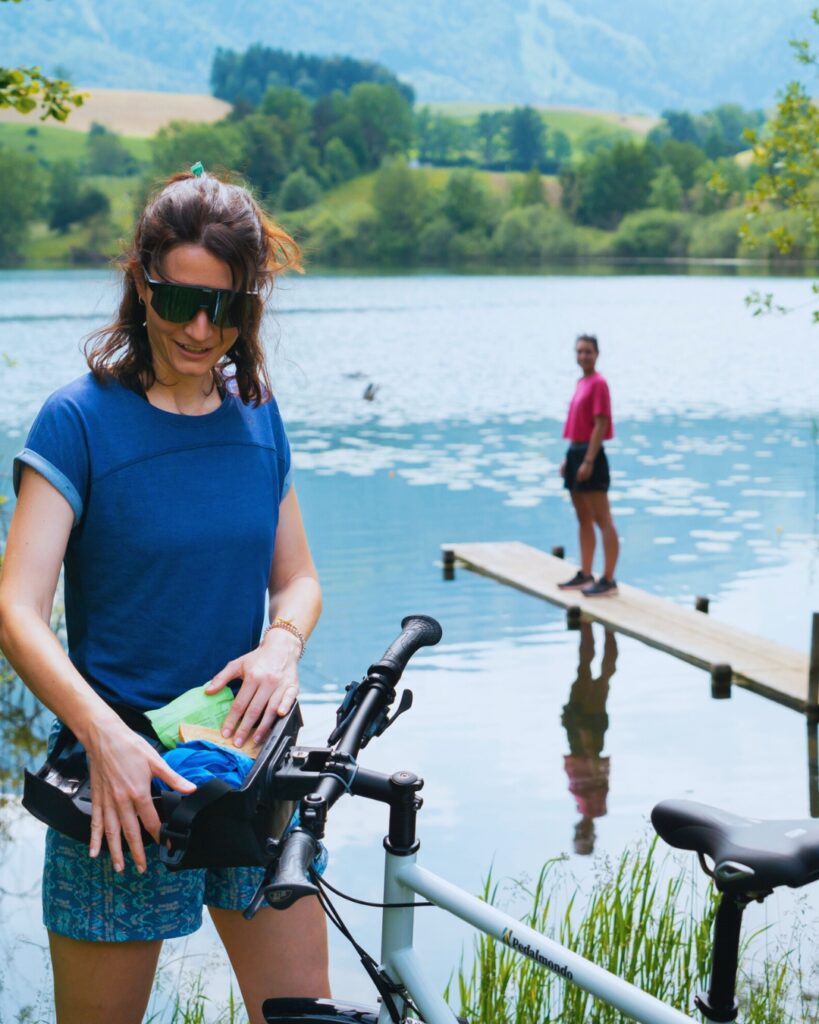 Self guided Radreise durch die Schweiz mit Gravelbike und flexibler Mietvelo Abholung